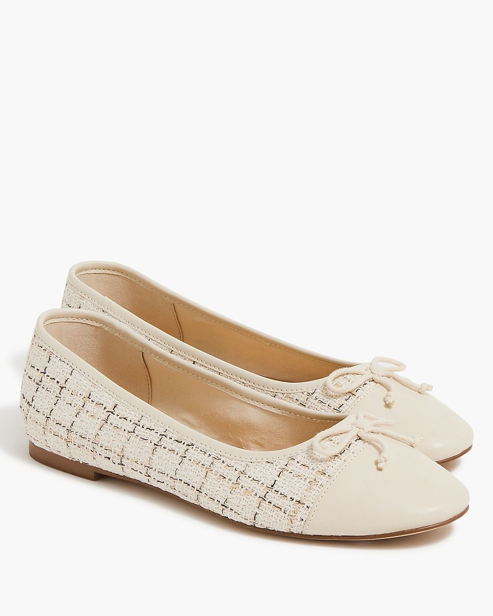 Tweed ballet flats | J.Crew Factory