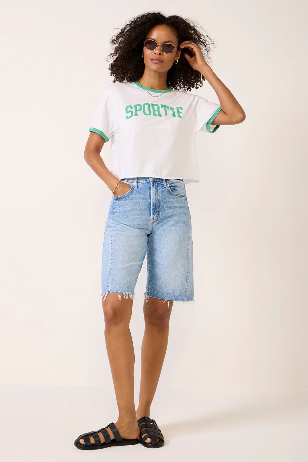 Sportif Ringer Tee | Evereve