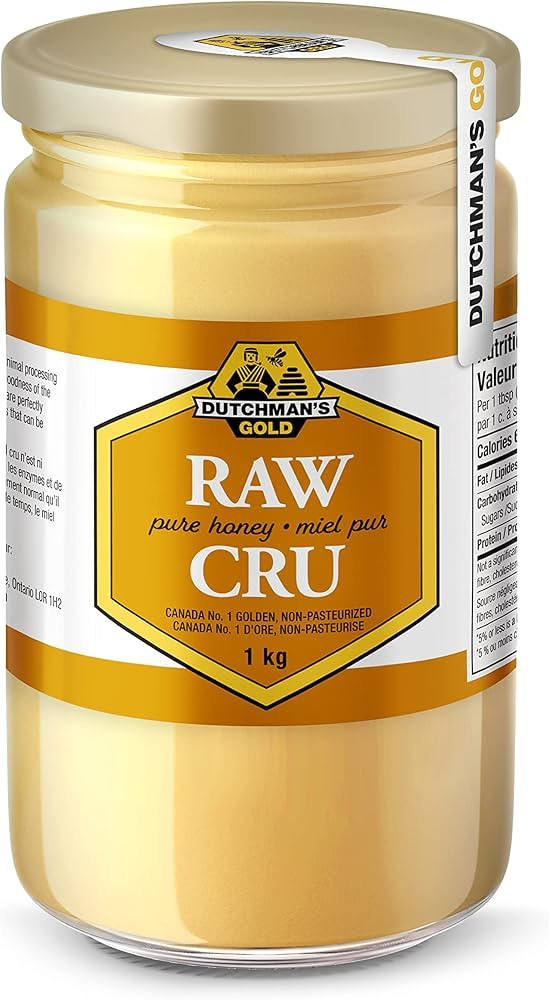 Dutchman's Gold Raw Honey 1 kg - Unfiltered - Non-pasteurized - Kosher & Halal | Amazon (CA)