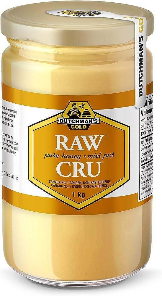 Dutchman's Gold Raw Honey 1 kg - Unfiltered - Non-pasteurized - Kosher & Halal | Amazon (CA)