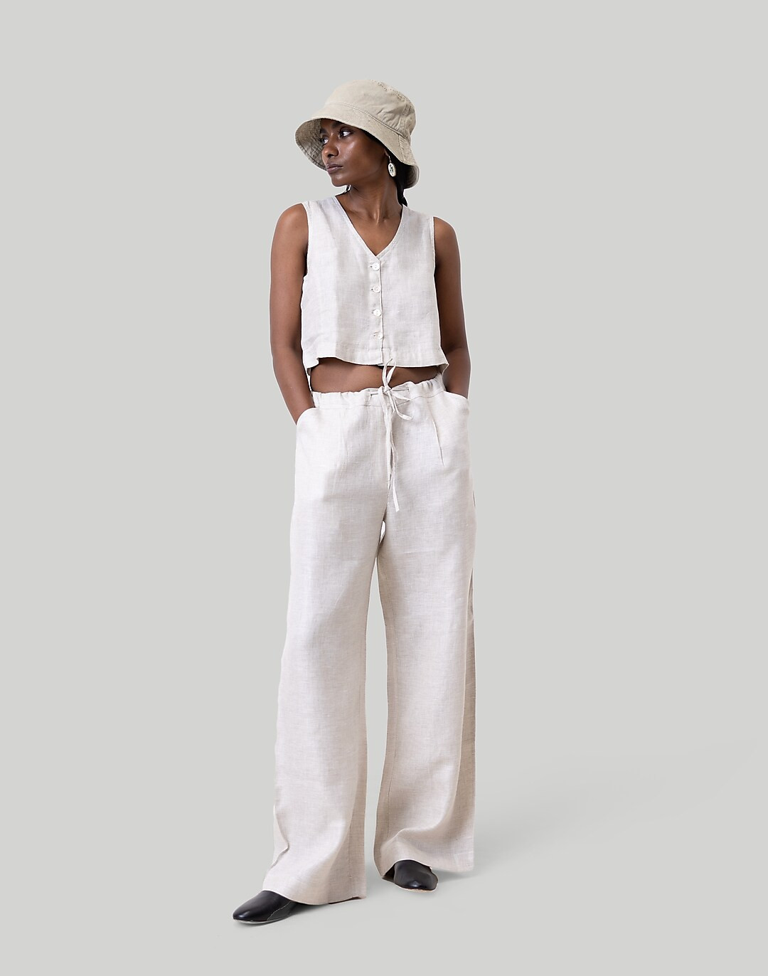 Reistor Crop Vest | Madewell