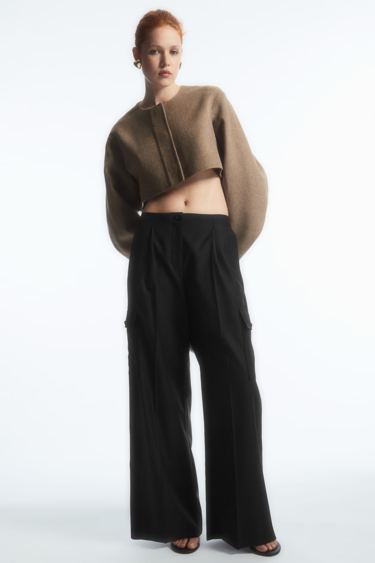 DOUBLE-FACED CROPPED HYBRID JACKET | COS (AU)