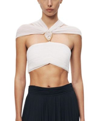 Strapless Draped Bustier Top | Bloomingdale's (US)