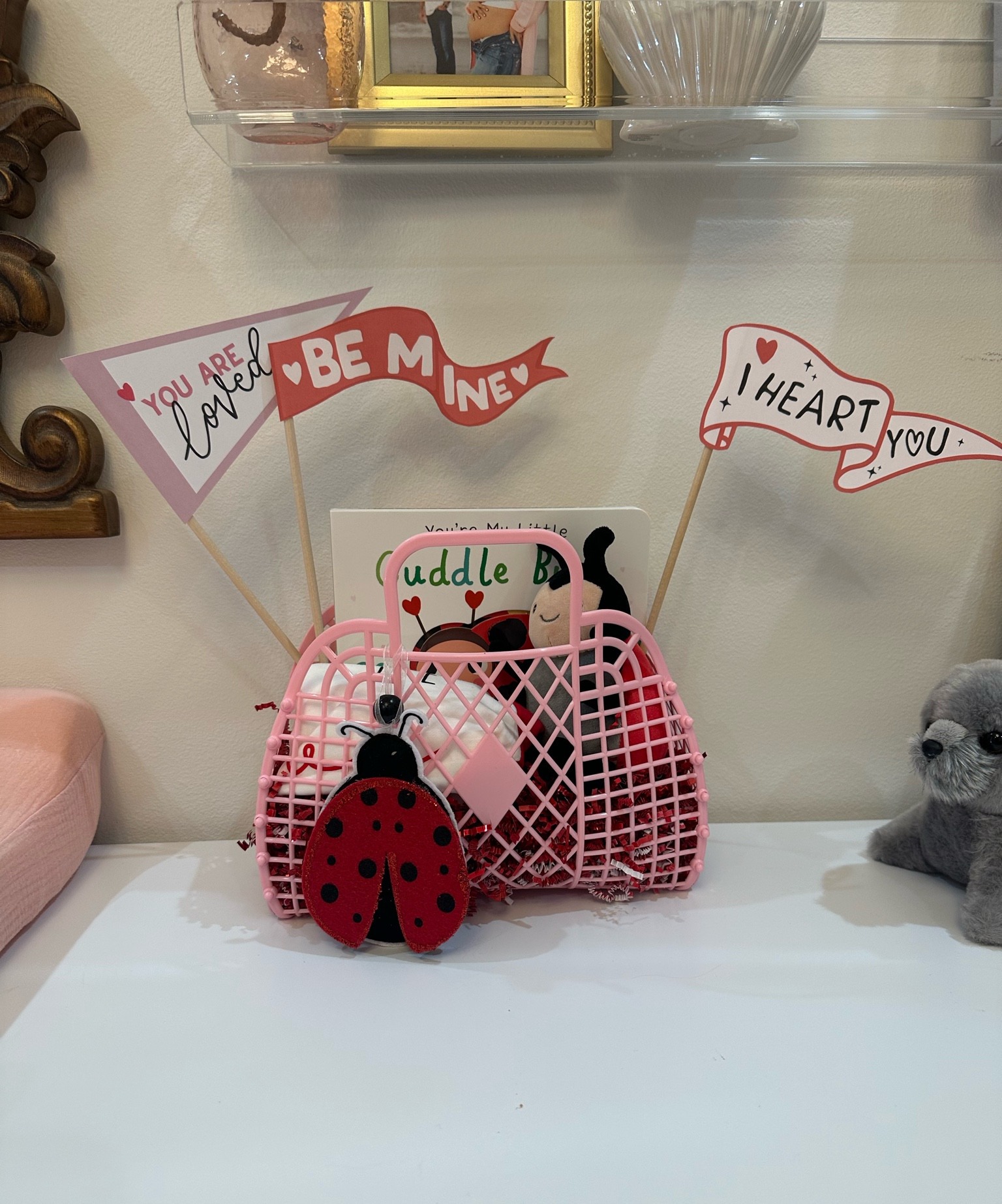 Day 7: What our girl's first Valentine basket will entail! 🐞 Having a baby makes holidays so much sweeter ❤️

Valentine Basket Links. Baby Girl Valentine Gift Links. Baby Valentine Gift Links. Valentine Sleeper Links. Valentine Baby Girl Outfit Links. Plush Lady Bug Links. Amazon Links. Printable Valentine tags.

 

#LTKBaby #LTKGiftGuide #LTKSeasonal