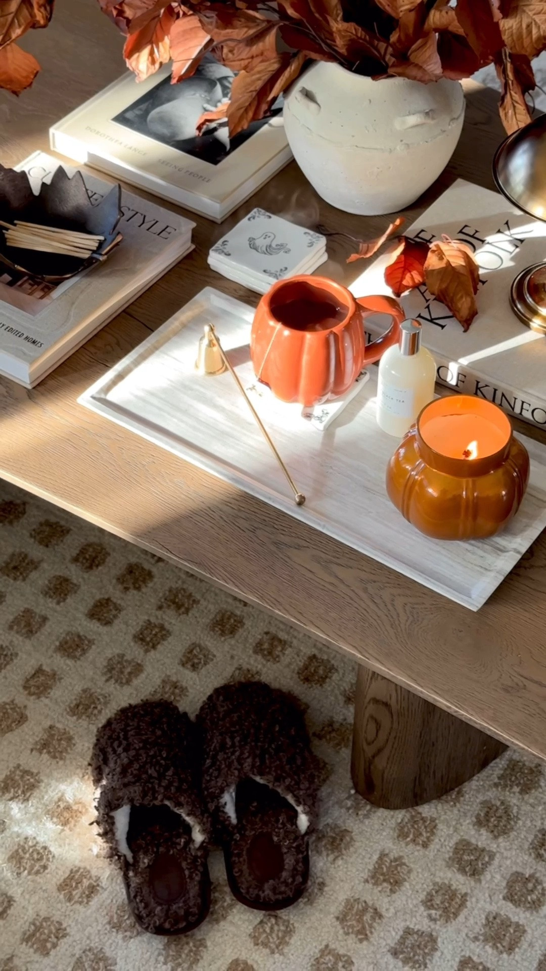 Sundays at home 🍂🤎🧦☕️

#LTKSeasonal #LTKHome #LTKSaleAlert