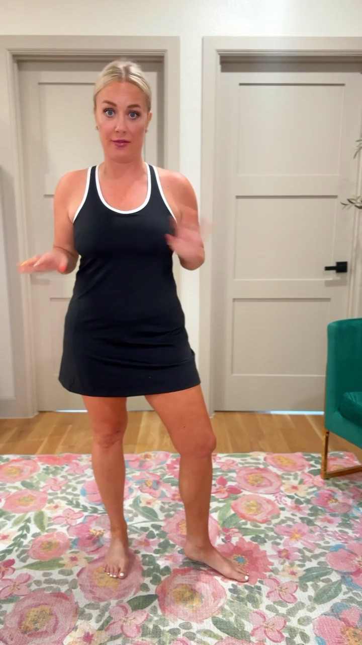 Activewear dress from Walmart 🖤 Wearing a size small, but going to try out a medium to compare!

#LTKSeasonal #LTKStyleTip #LTKFindsUnder50