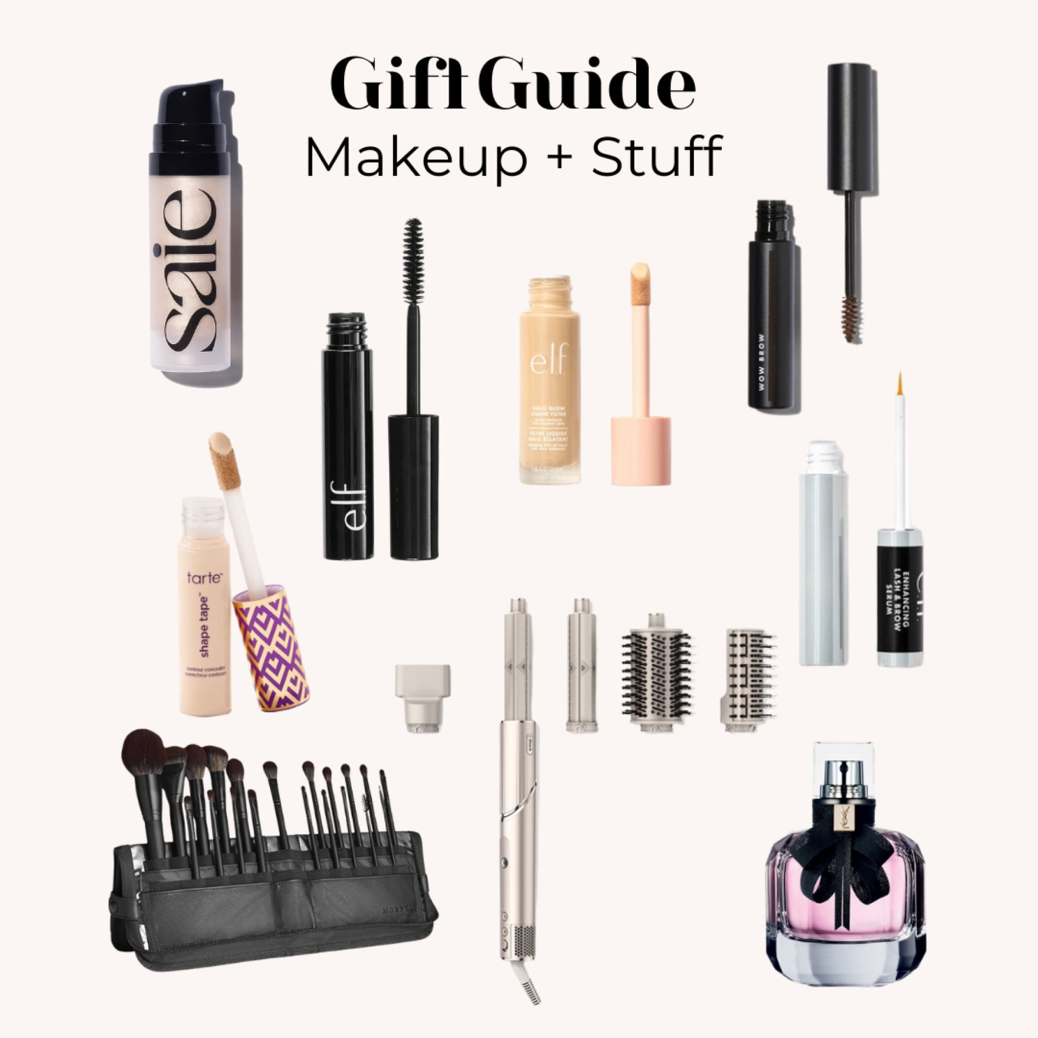 Make up and stuff! Concealer-foundation- brow and lash serum - brushes and more! 

#LTKGiftGuide #LTKCyberWeek #LTKSeasonal