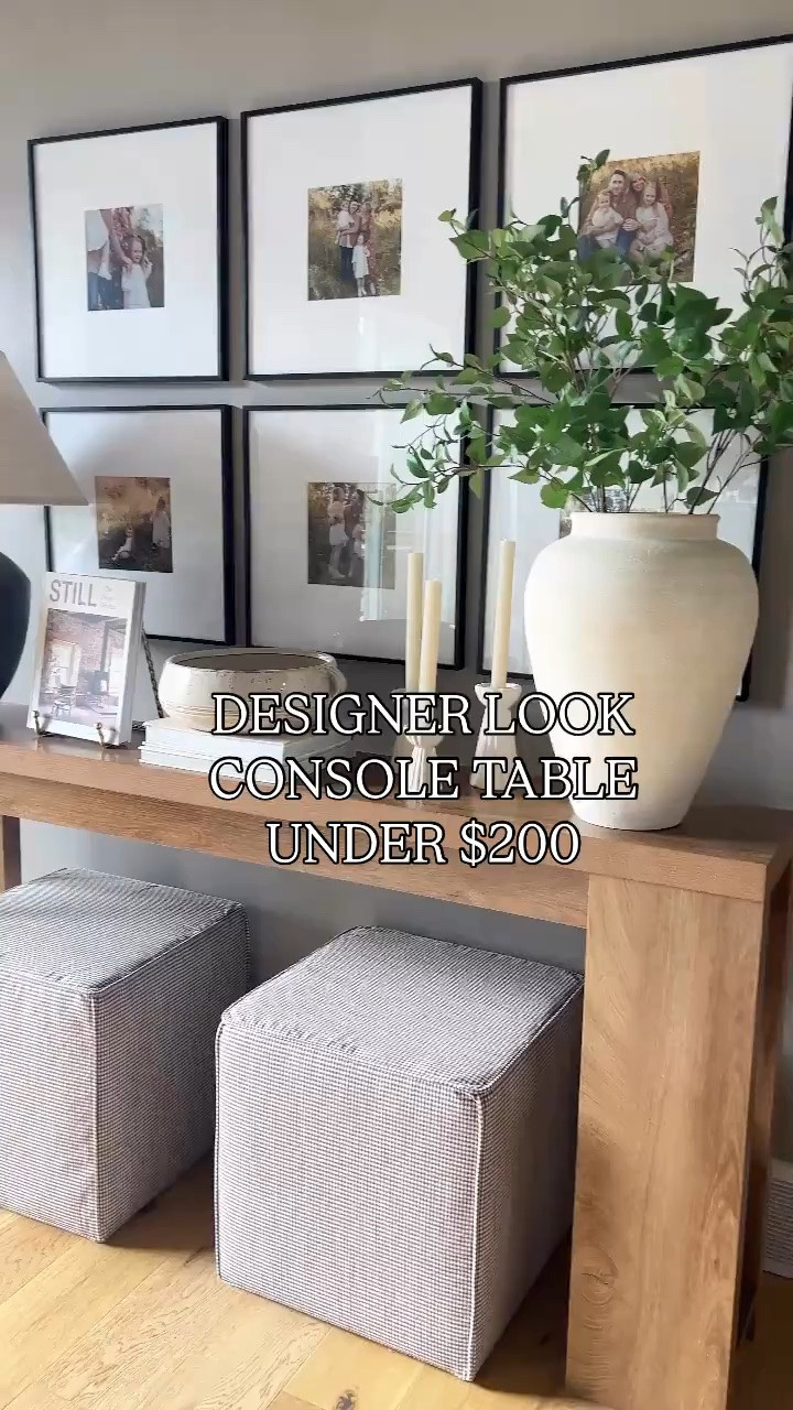 Console table decor! Love my new Amazon console table! #LTKStyleTip