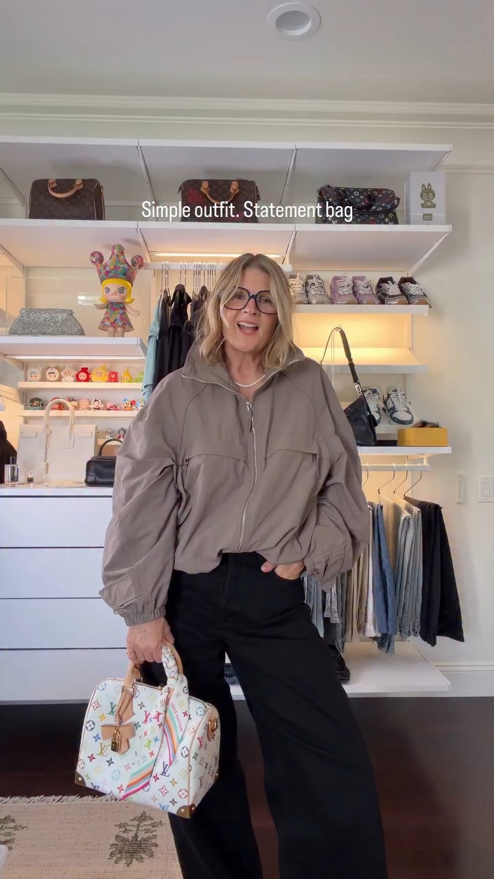 Simple always wins… the bag is the statement.