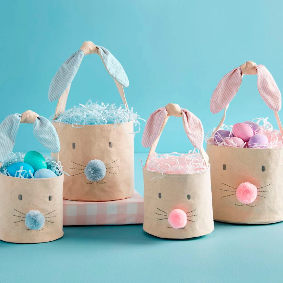 MP Bunny Face Easter Basket | Little Cottage Boutique