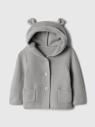 Baby Bear Garter Cardigan | Gap Factory