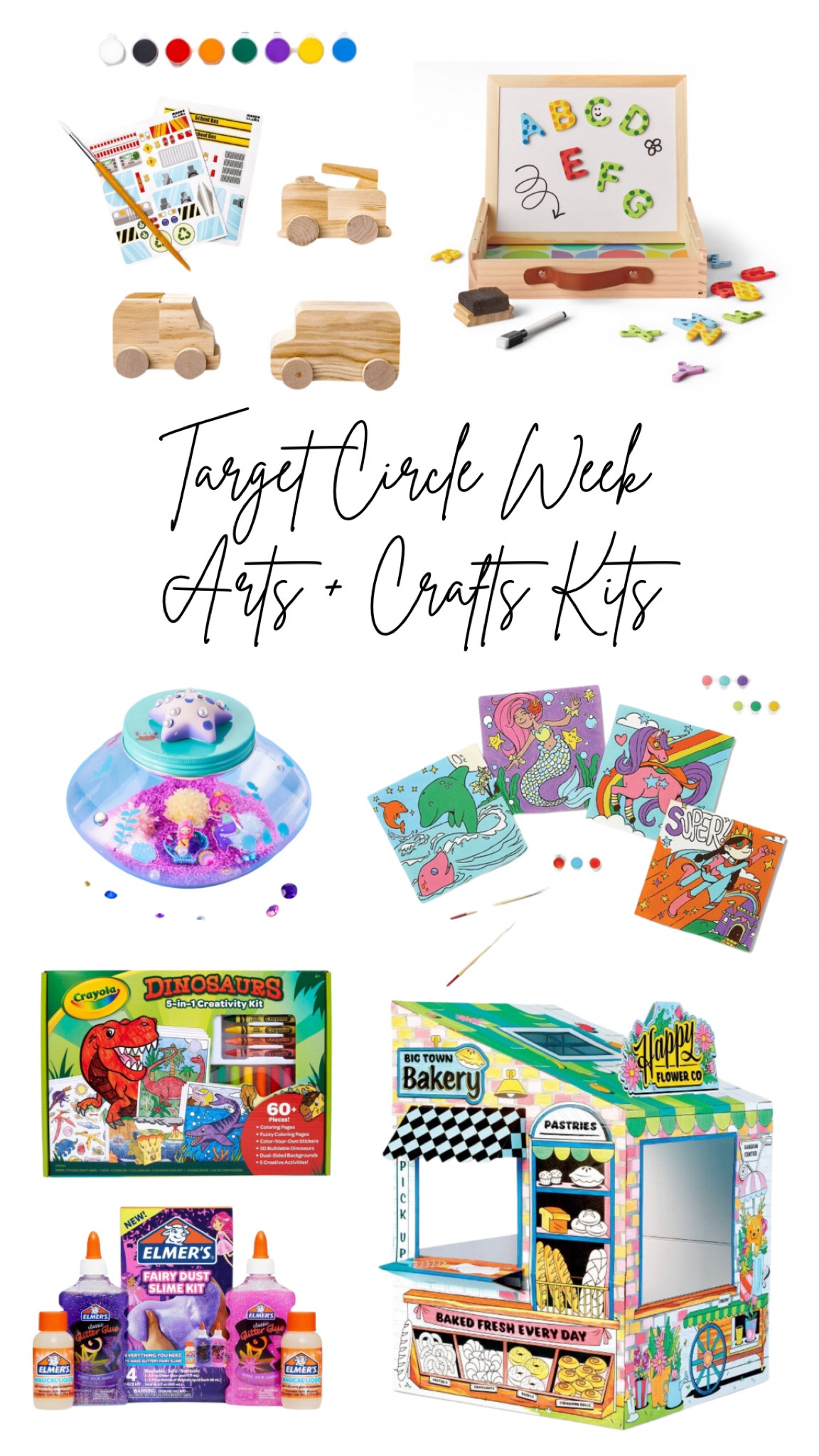Run! Don’t walk, to grab these craft kits. Especially the full size cardboard coloring sets. My kids are obsessed with these and it makes for endless hours of fun, imagination and creativity. With temps skyrocketing, I am on a major hunt for indoor activities, and these all hit the mark perfectly for my toddlers.

#LTKKids #LTKSummerSales