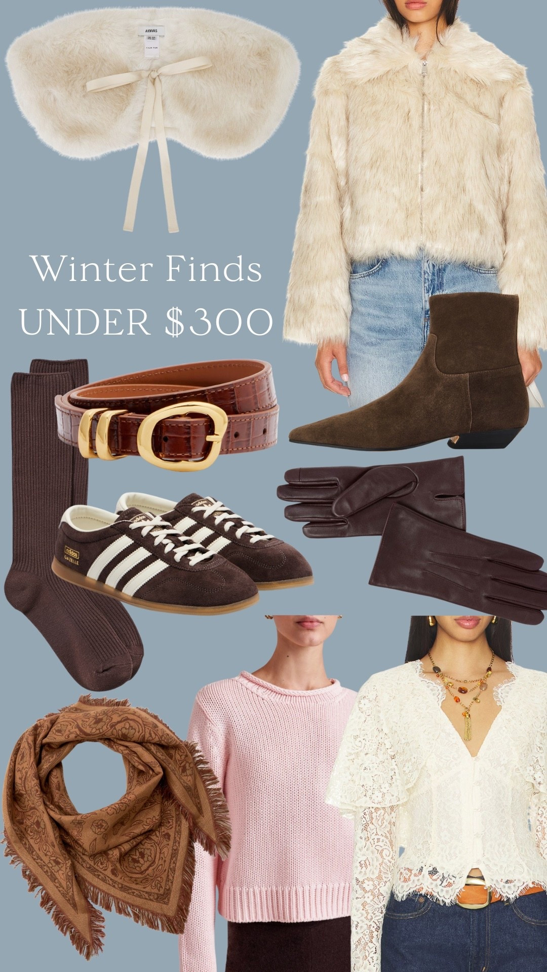 End of winter finds under $300 ❄️


Winter outfits, winter clothes, faux fur coat, winter top, brown Adidas, brown boots, brown flat boots

#LTKSeasonal