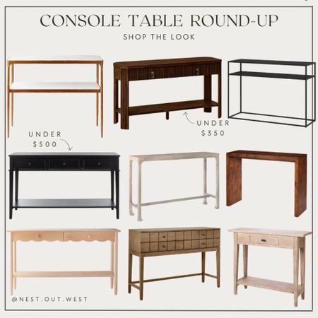 Console tables, console, entry table, sideboard, home decor, home, furnituree

#LTKHome
