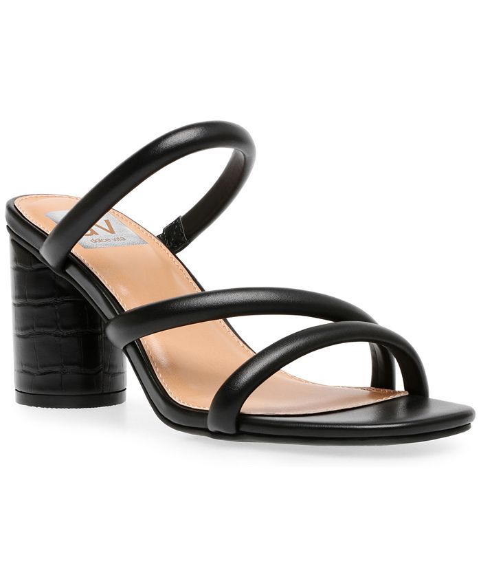 DV Dolce Vita Women's Myla Strappy Block-Heel Sandals & Reviews - Sandals - Shoes - Macy's | Macys (US)