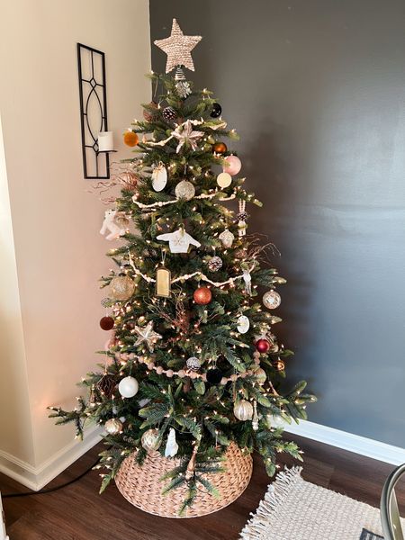 Absolutely obsessed with our Amazon Christmas tree this year!! I love how realistic it looks! Not a bad price either 

#LTKHoliday #LTKhome #LTKSeasonal