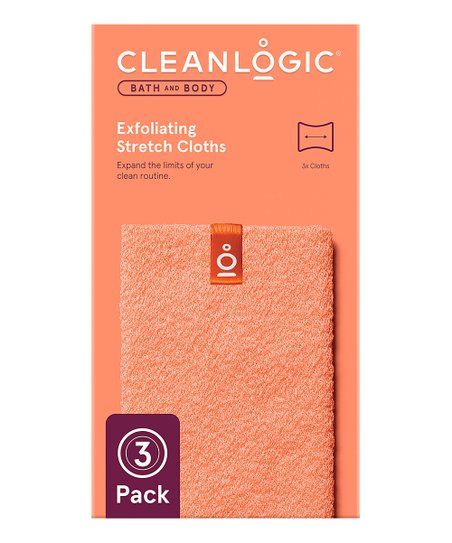 Exfoliating Stretch Cloth - Set of Three | Zulily