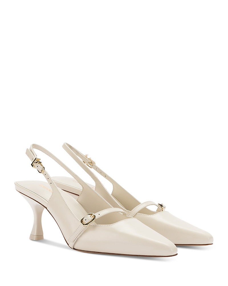 Larroude Women's Ines Pointed Toe Slingback Pumps | Bloomingdale's (US)