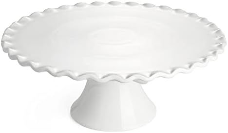 Sweese 710.101 11-Inch Porcelain Cake Stand, Round Dessert Stand, Cupcake Stand for Birthday Part... | Amazon (US)
