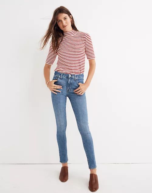 9" Mid-Rise Skinny Jeans in Comfort Stretch: Eco Edition | Madewell