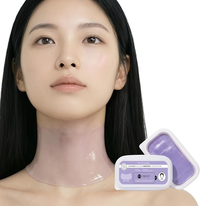 Hydrogel Collagen Neck Mask - Bulk Pack for Daily Korean Skin Care Routine - Melting Essence Gel ... | Amazon (US)