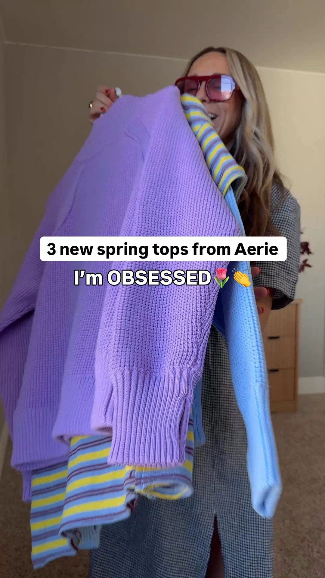 3 New spring tops from Aerie! 

#LTKootd #LTKgrwm #LTKmomlife