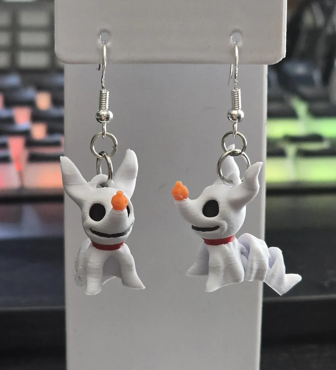 The Nightmare Before Christmas Zero Earrings - Etsy | Etsy (US)