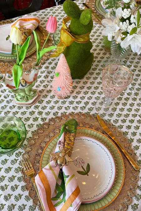 Boujee on a budget tablecloth plus more Easter essentials.

#LTKhome #LTKSeasonal