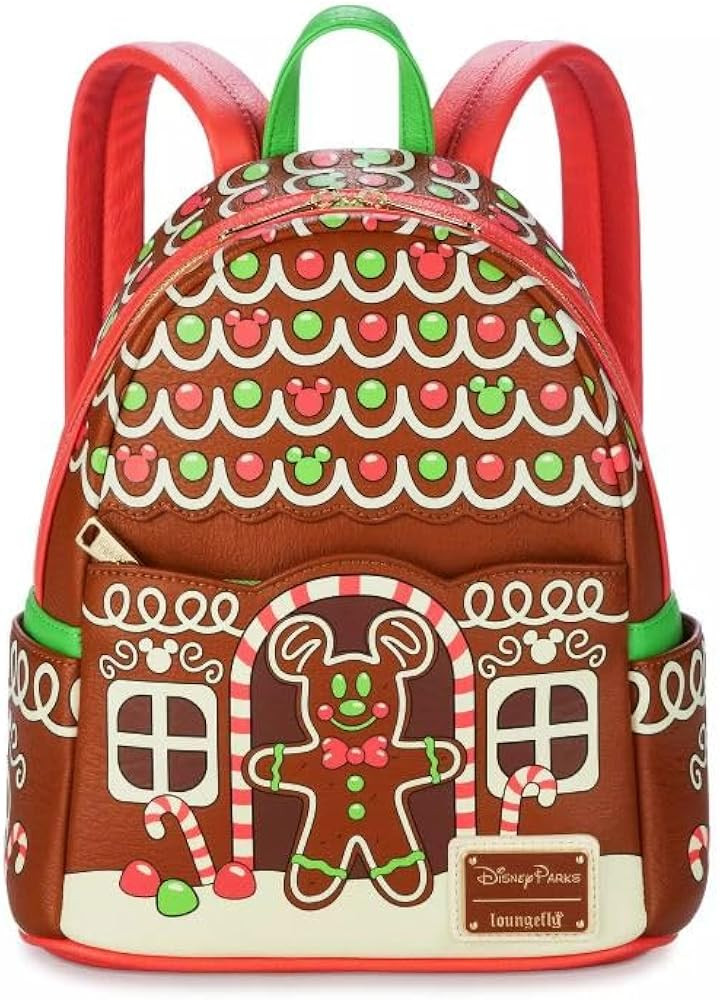 Theme Park Merchandise DParks LF Mini Backpack Mickey Gingerbread | Amazon (US)