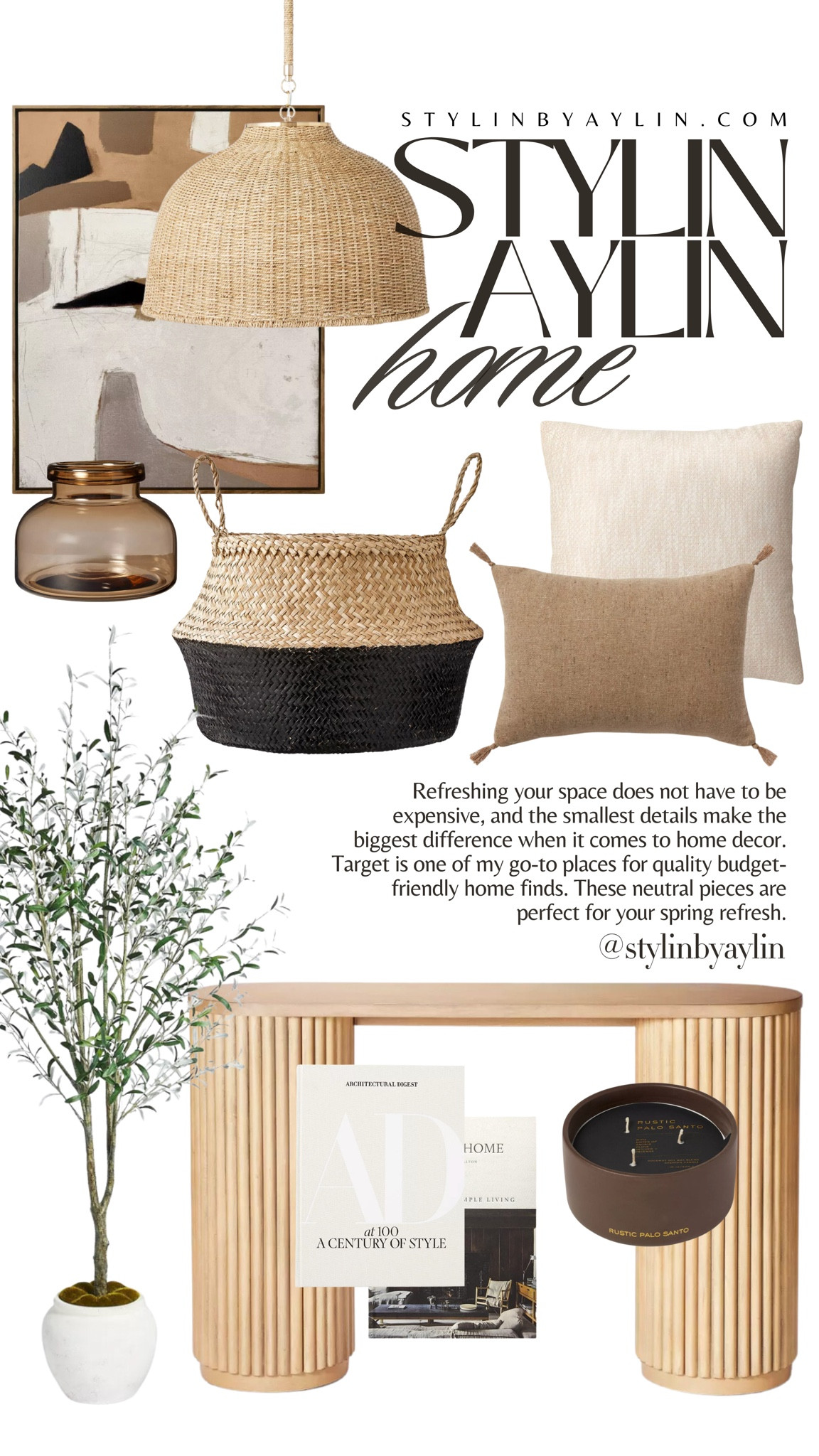 Stylin Aylin Home ✨ Target home finds, neutral home finds, target home, spring refresh #StylinAylinHome #Aylinn

#LTKfindsunder100 #LTKhome