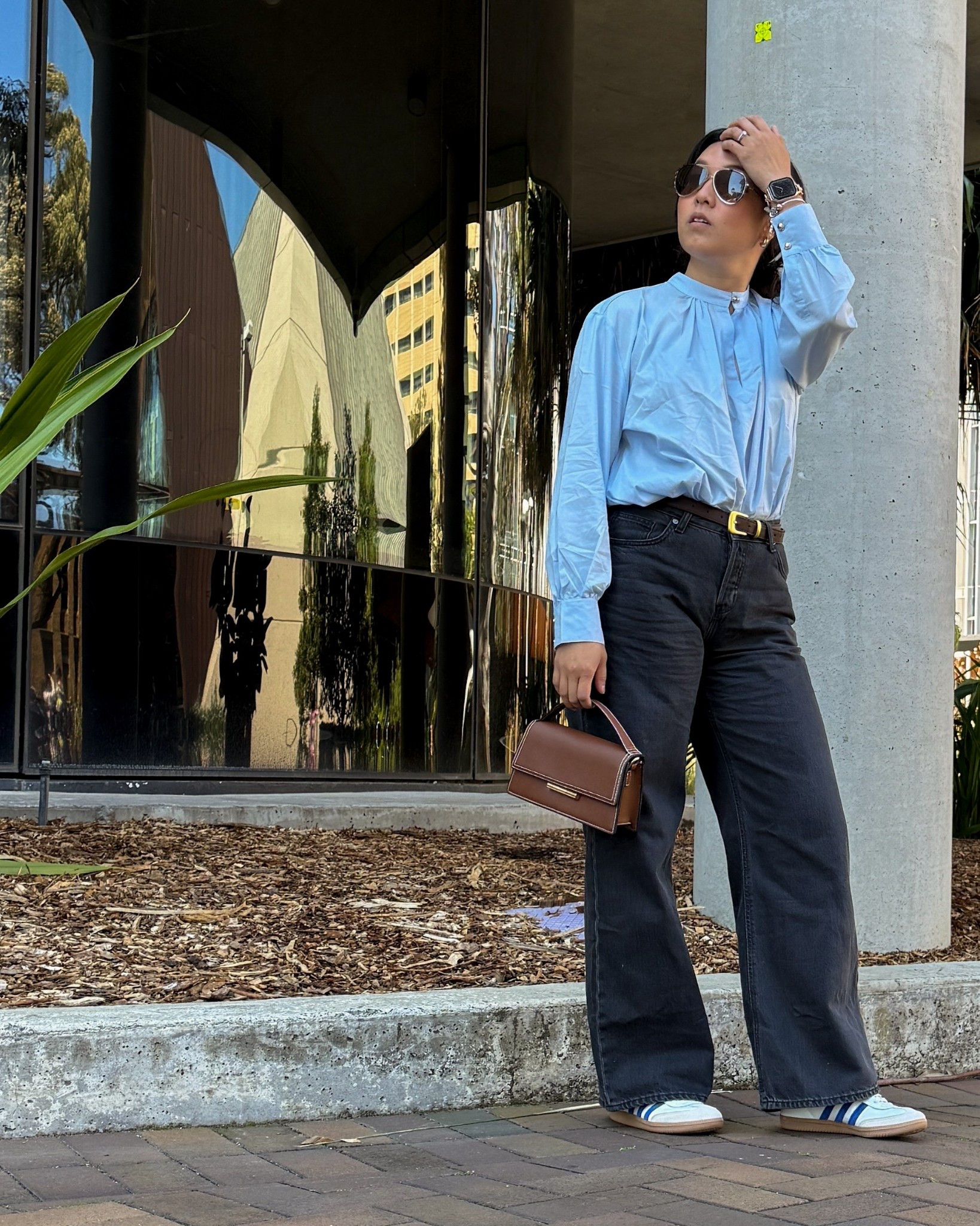 Spring Classic and Chic outfit ! I have been loving black jeans ! #jeansoutfit #blueblouse #springoutfit #sambas #adidass

#LTKspring #LTKaustralia #LTKFashionMonth