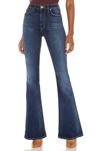 Hudson Jeans Holly High Rise Flare in Part Time from Revolve.com | Revolve Clothing (Global)