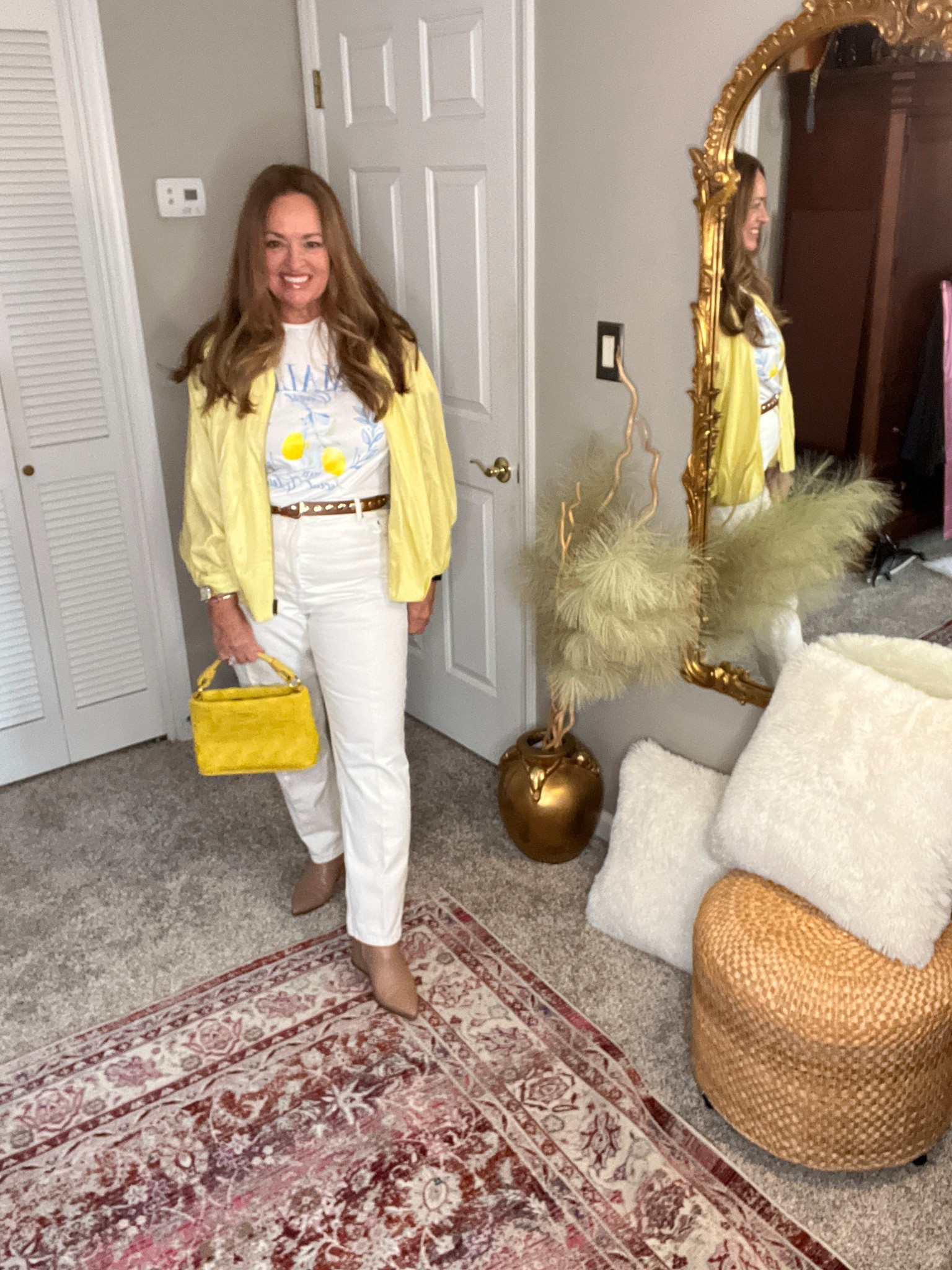 Viral puff bomber in fabulous sunny yellow.

#LTKMidsize #LTKmorningroutine #LTKActive