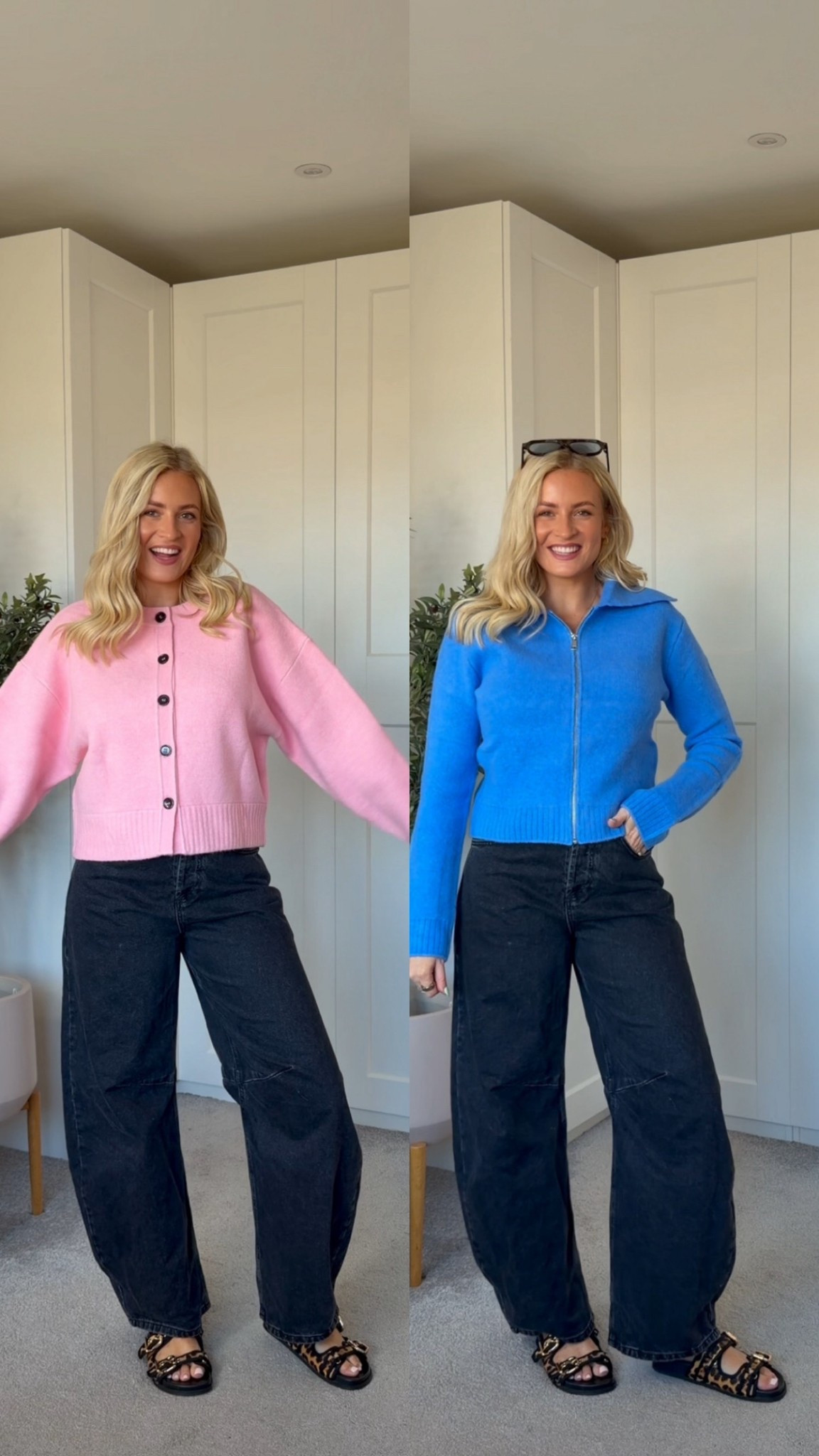 LOVE both of these Zara knits so much! such beautiful colours! Wearing M xx 