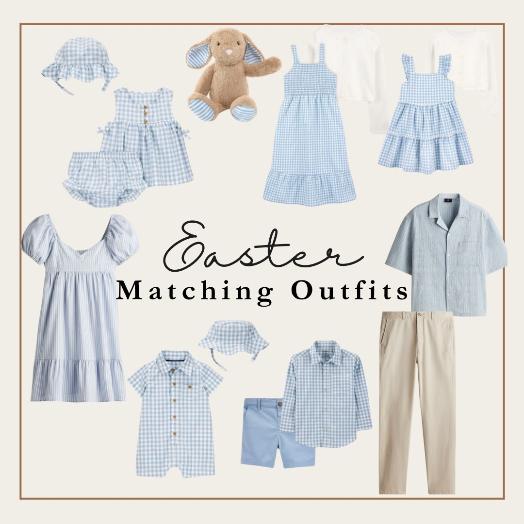 The men’s and women’s outfits are from h & m I didn’t realized they weren’t on LTK but I did list some other options that match nicely.

#LTKKids #LTKFamily #LTKBaby