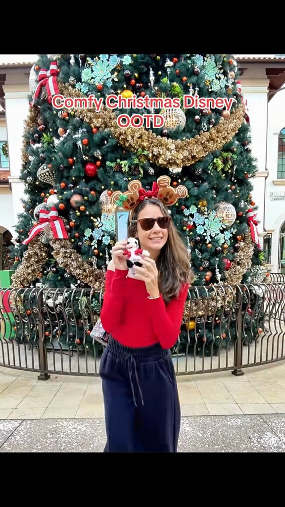 Comfy but Christmas festive ready for walking around Disney and it's Sagittarius season and swiftie season with my little words project bracelets

#LTKFindsUnder50 #LTKootd #LTKHoliday