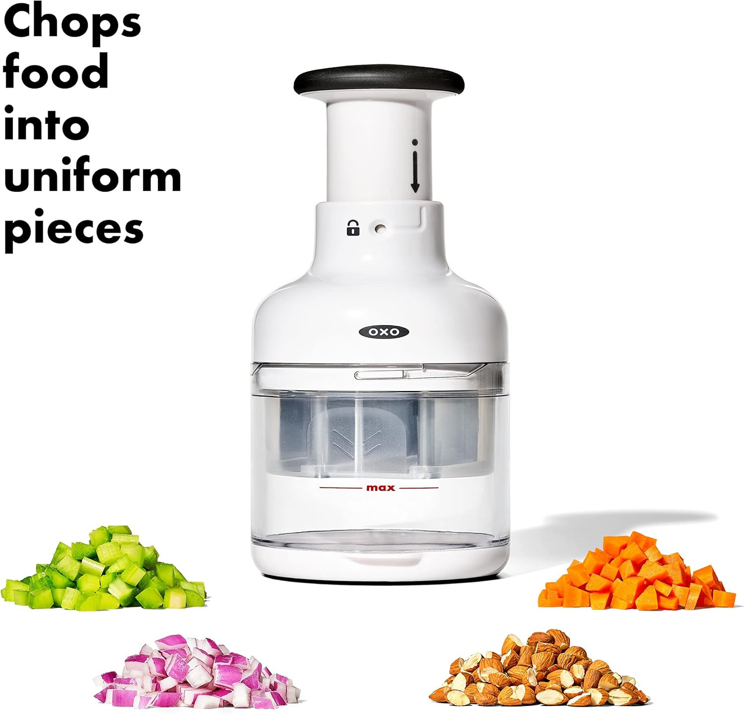 OXO Good Grips Vegetable Chopper, White | Amazon (US)