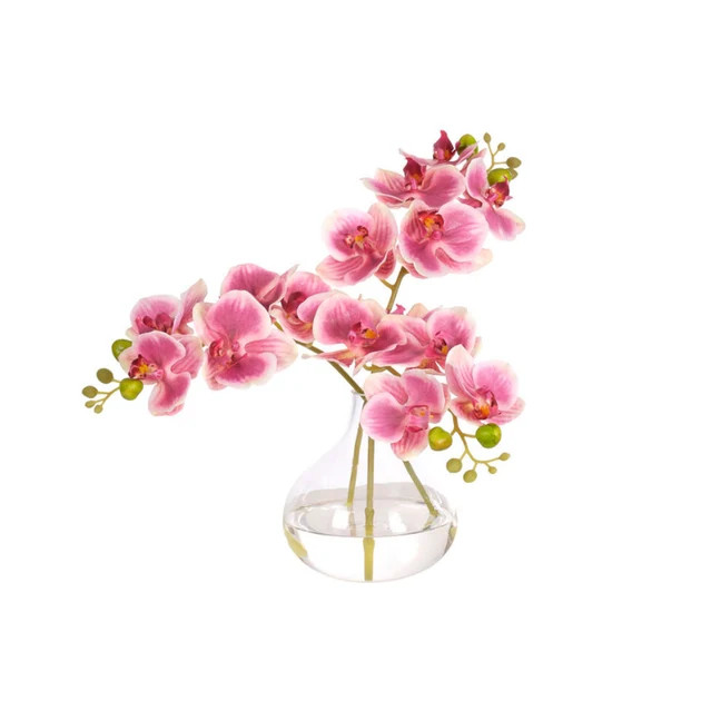 Pink Orchid Faux Arrangement | Cailini Coastal