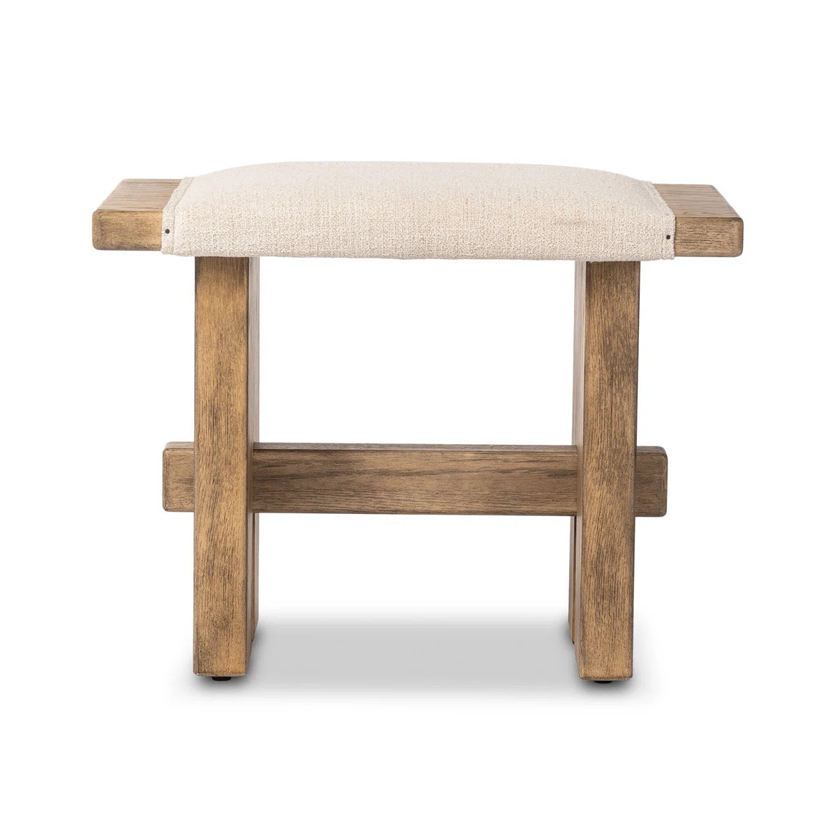 Huntsville Accent Stool-Hampton Cream | Wayfair North America