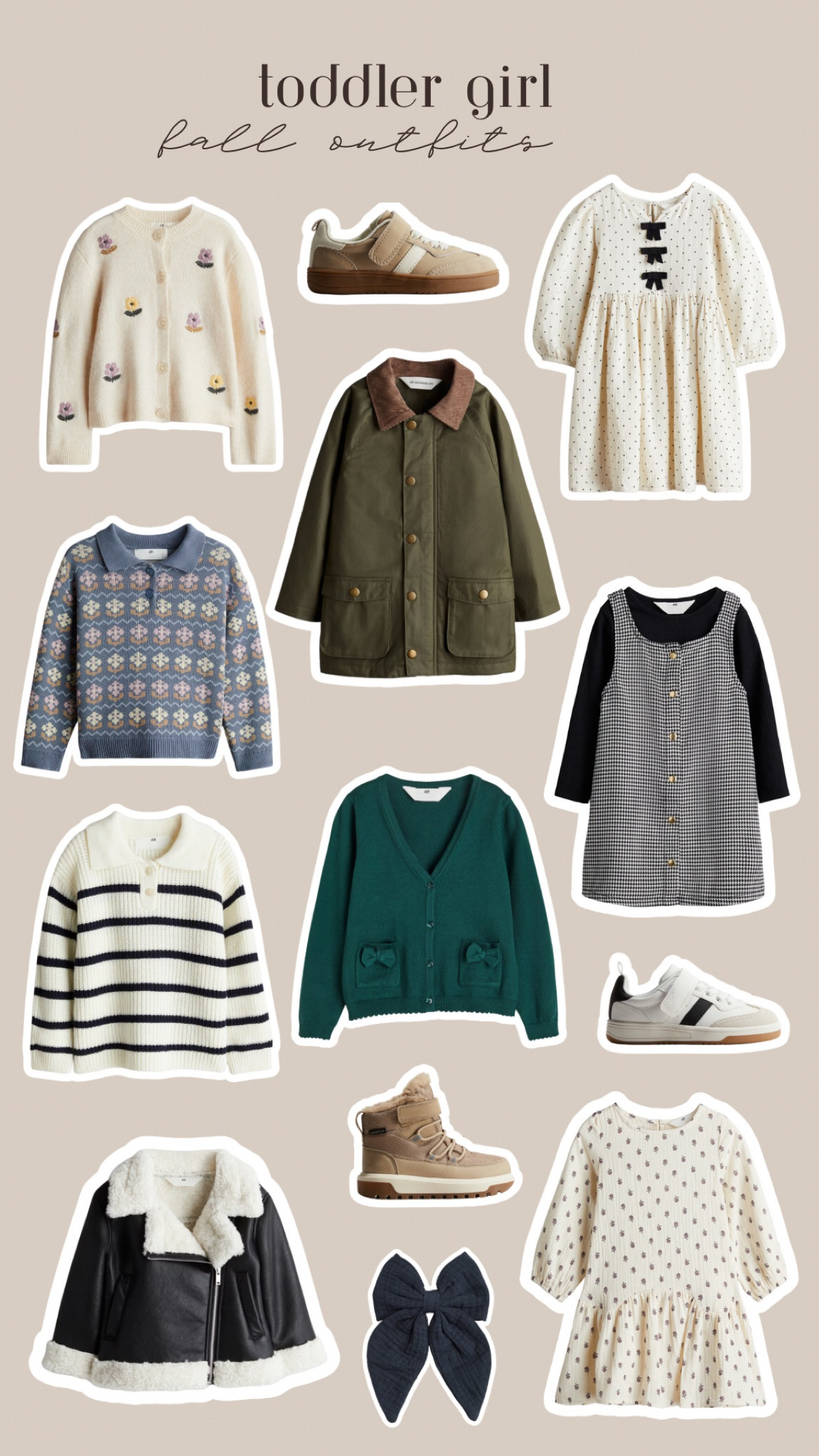 H&M fall toddler outfits

Toddler girl outfit | fall outfits for toddler girls | baby girl outfits | baby girl fall clothes

#LTKKids #LTKBaby #LTKSeasonal