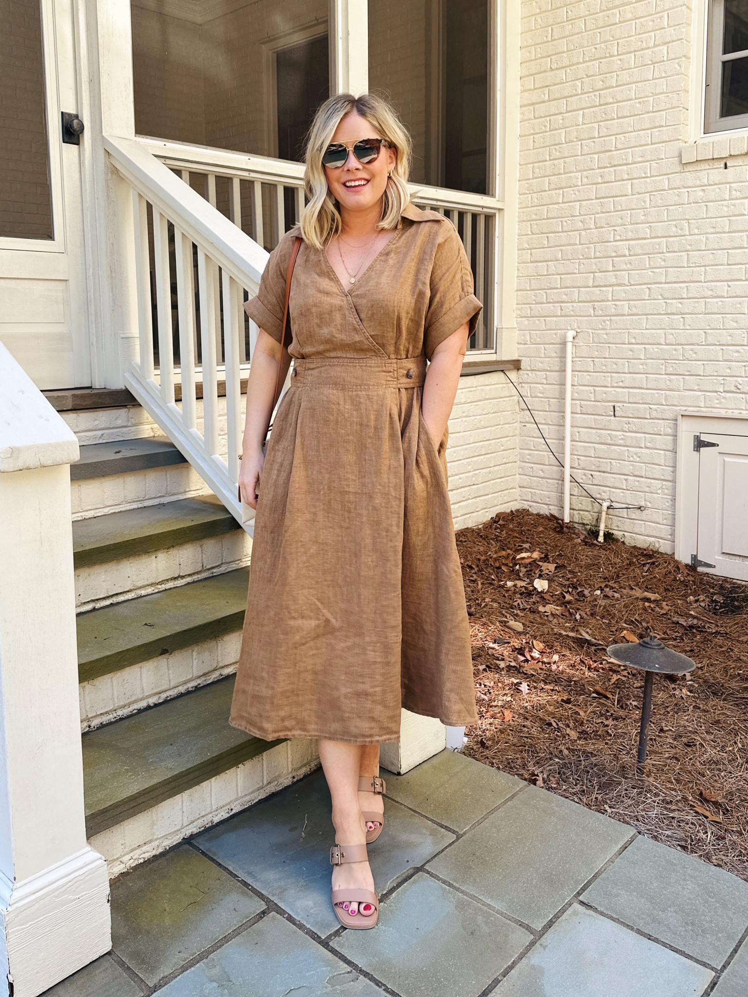 Banana republic hot sale linen dress