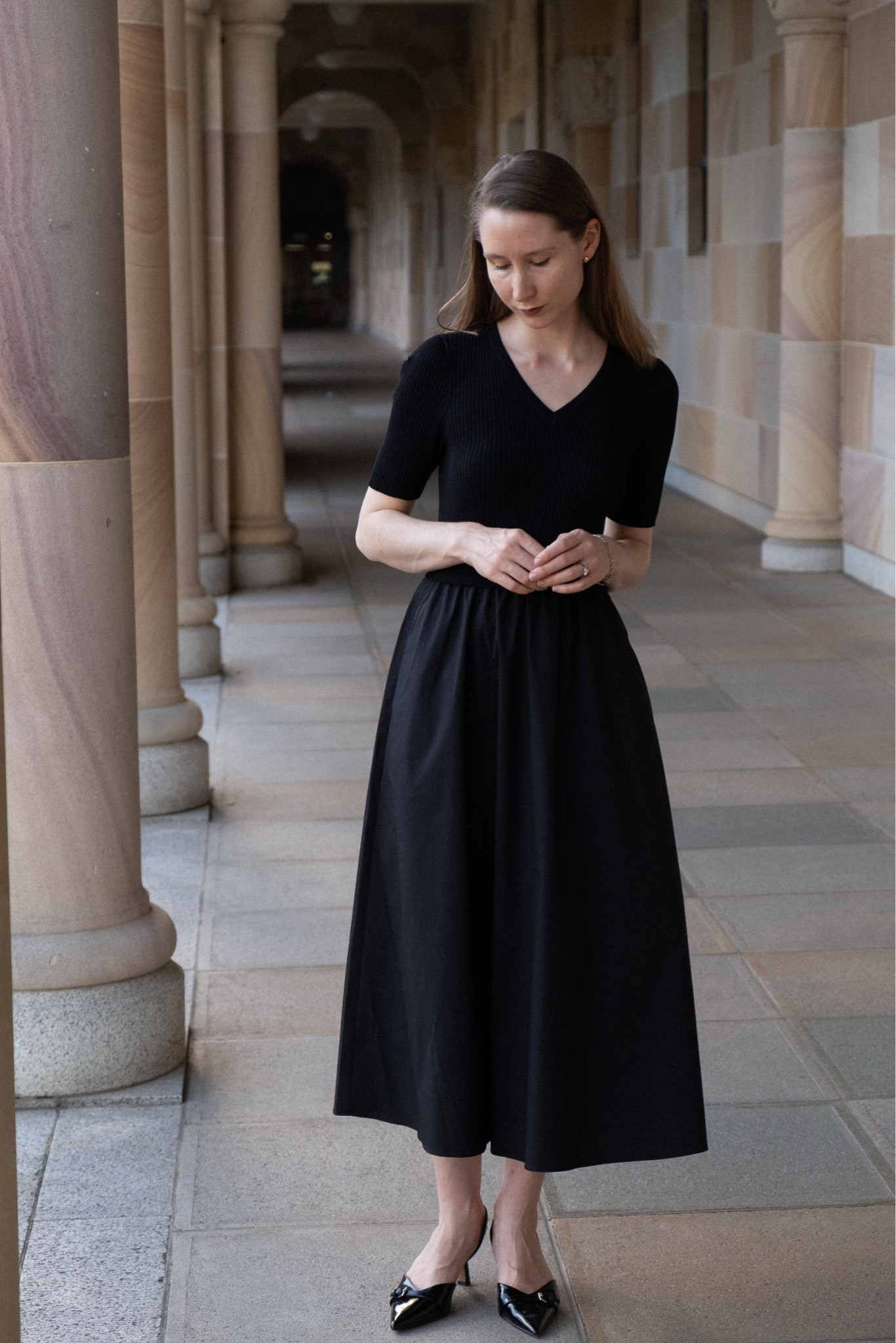 The perfect classic black dress