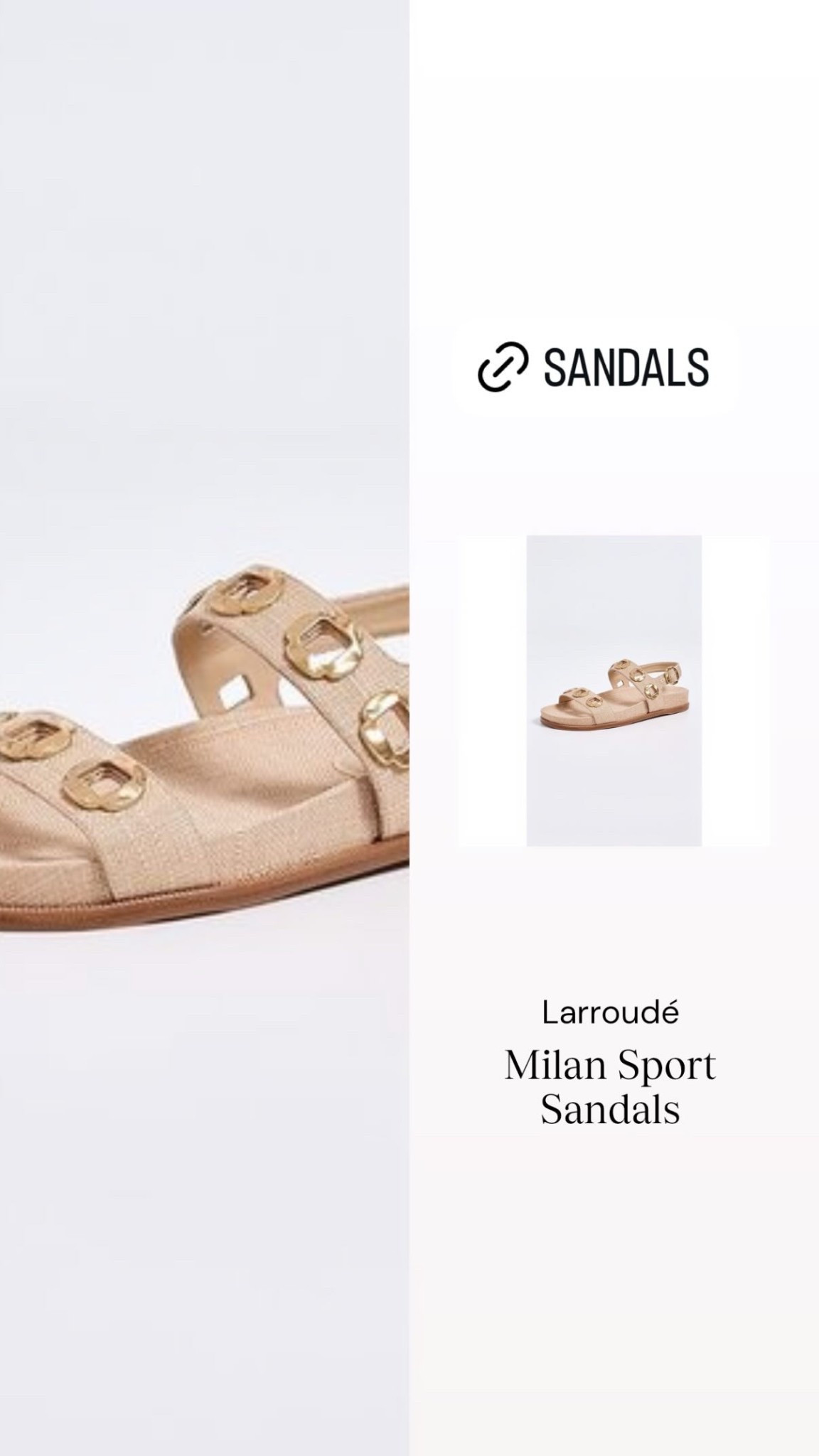 Cute sandals for summer.

#LTKSeasonal #LTKootd #LTKTravel