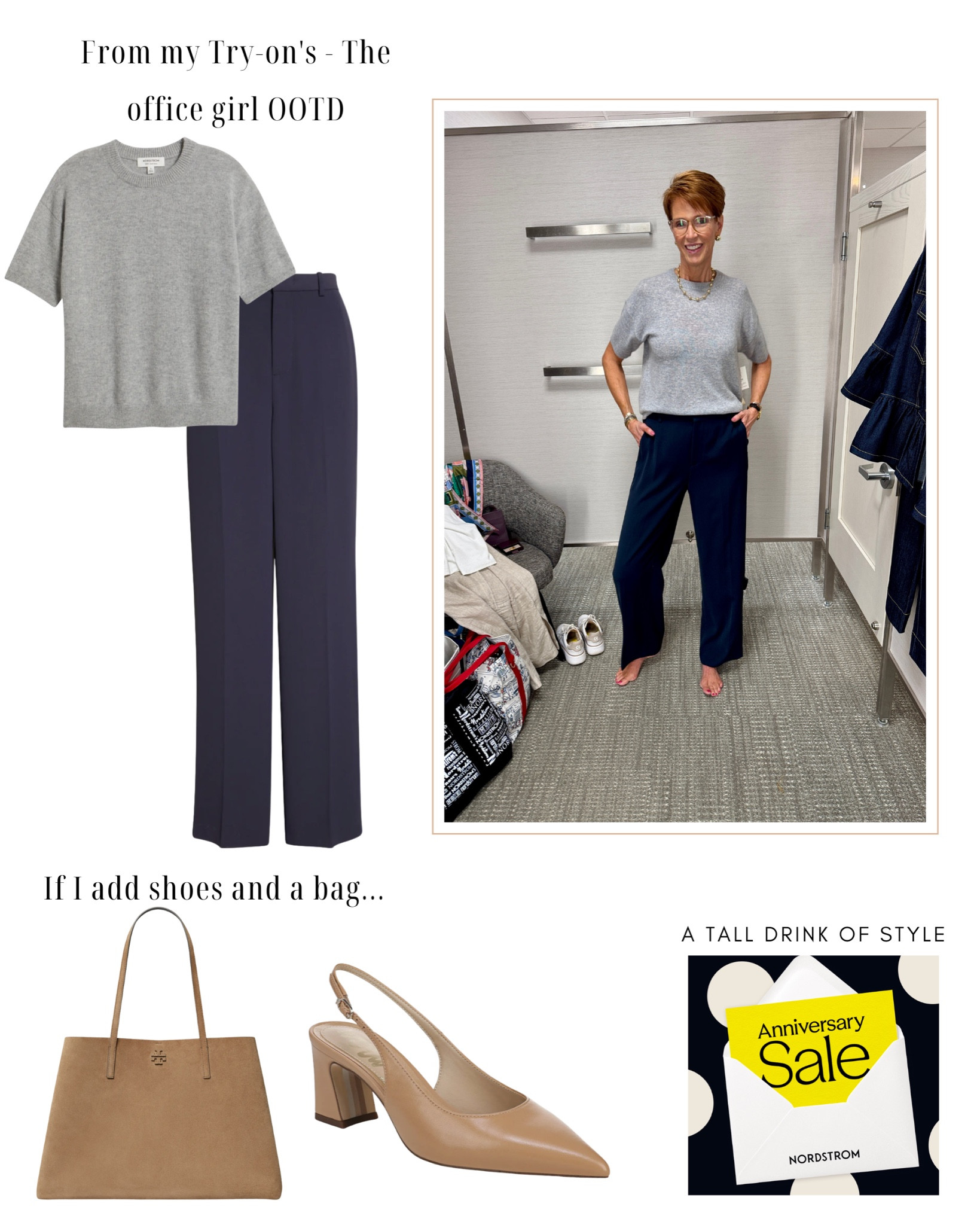 From my try ons at the Nordstrom Anniversary sale - office girl OOTD

#LTKootd #LTKSeasonal #LTKOver40