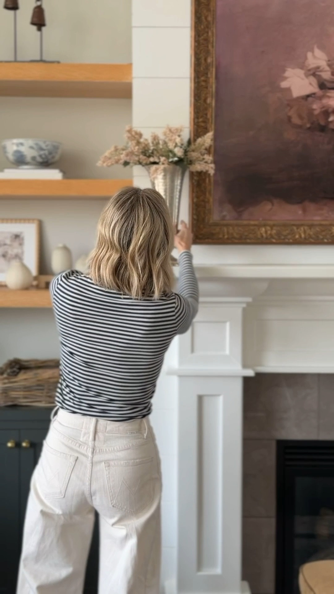 One of those pieces you can’t believe isn’t vintage! #Ad This Amazon base blows me away every time I see it. I love the natural silver finish, and the small tapered shape is perfect for adding to a mantle! 

@amazon #ad #founditonamazon 

#LTKHome #LTKSaleAlert