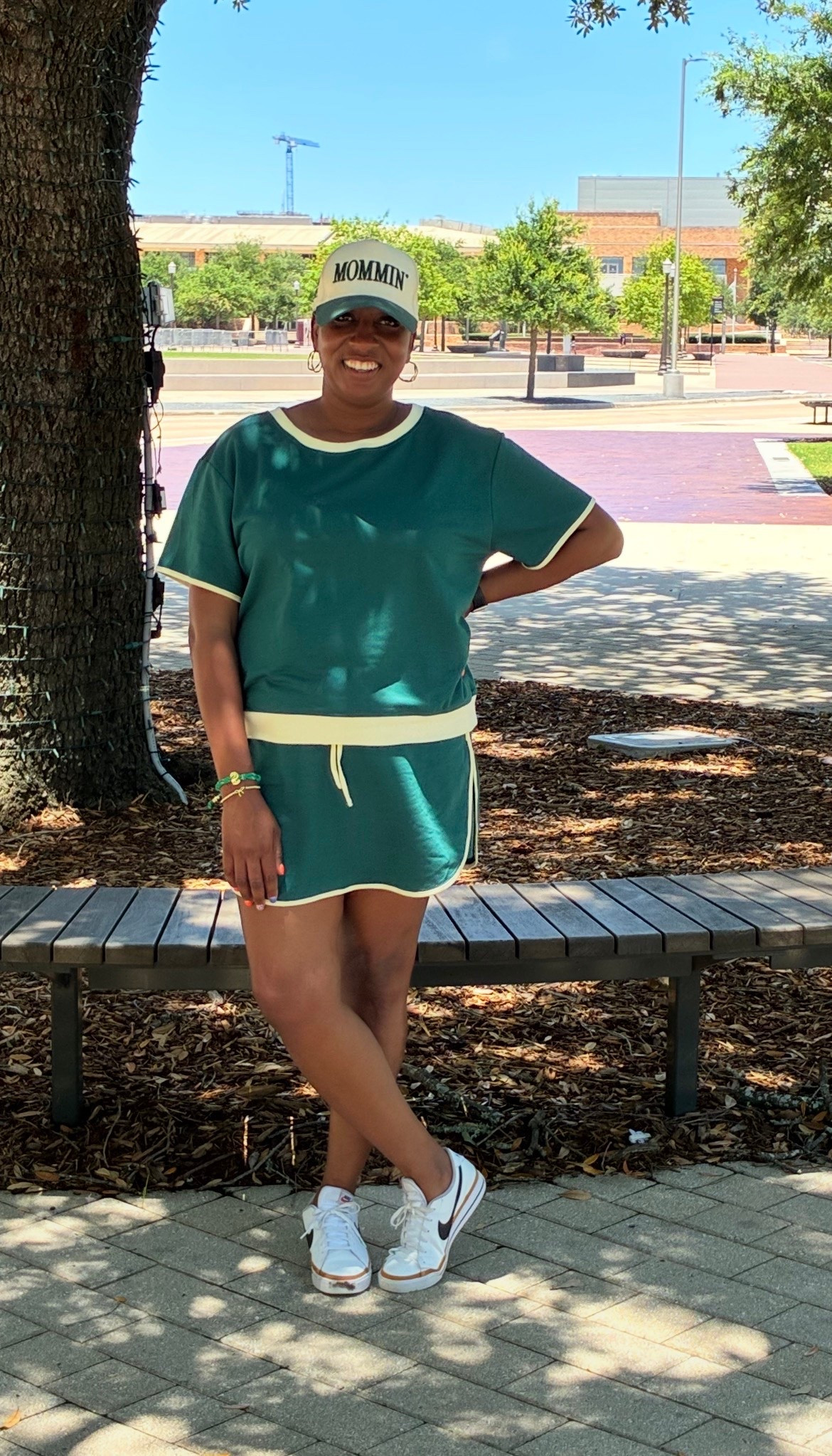 Calling all sports mom! This is the perfect matching set for any event and it’s true to size!