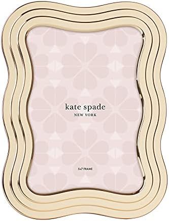 Kate Spade Gold South Street 5" X 7" Wavy Frame, 1.00 LB | Amazon (US)