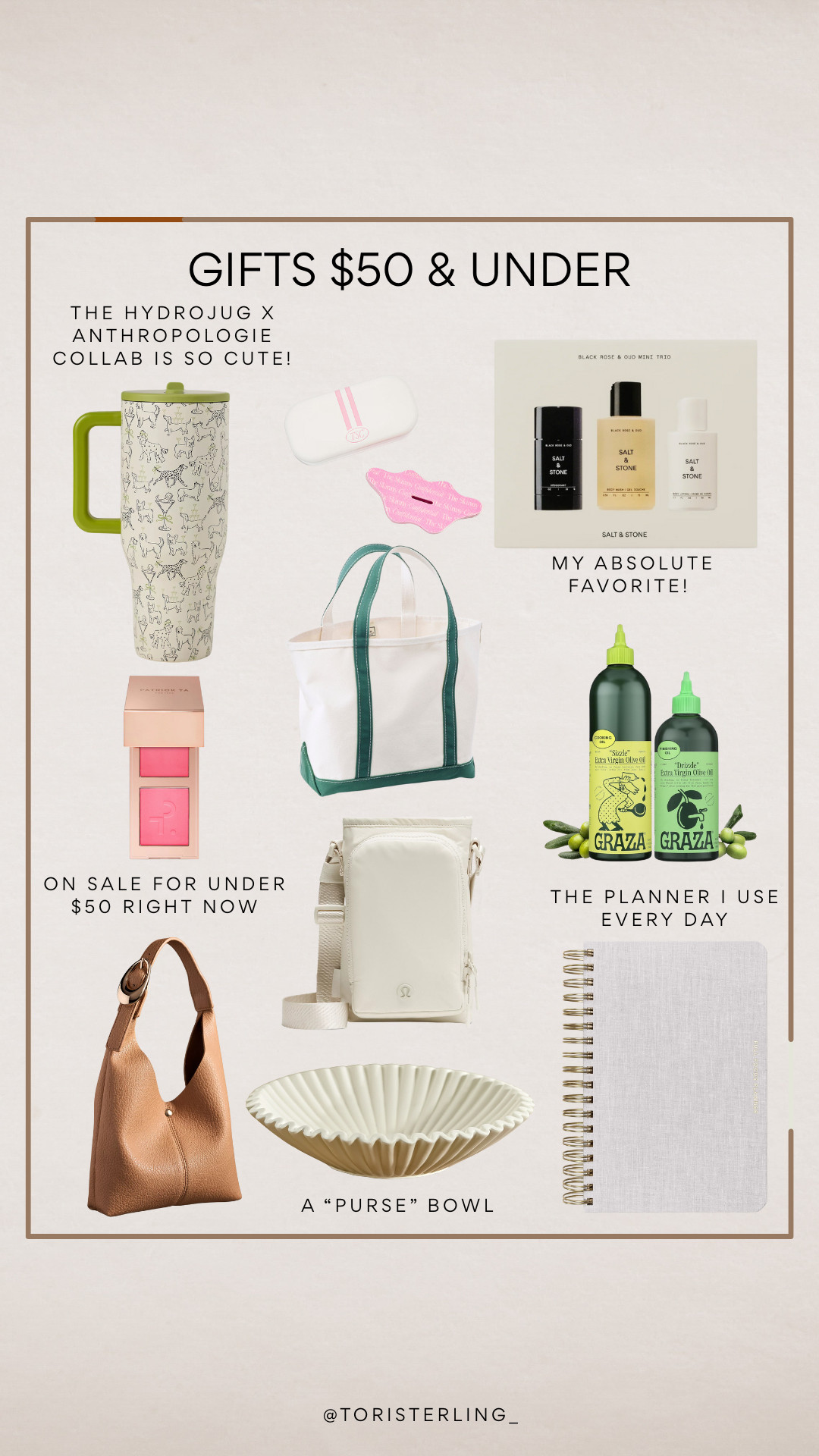 So many fun gifts under $50!  

 #LTKGiftGuide #LTKHoliday #LTKFindsUnder50