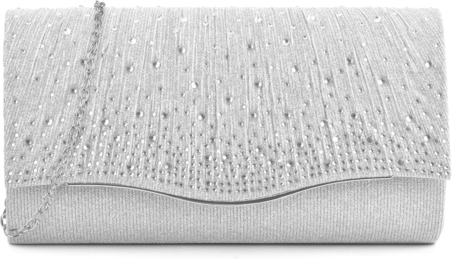 TINDTOP Clutch Purses for Women, Formal Evening Bags Suede Shoulder Envelope Party Handbags Weddi... | Amazon (US)