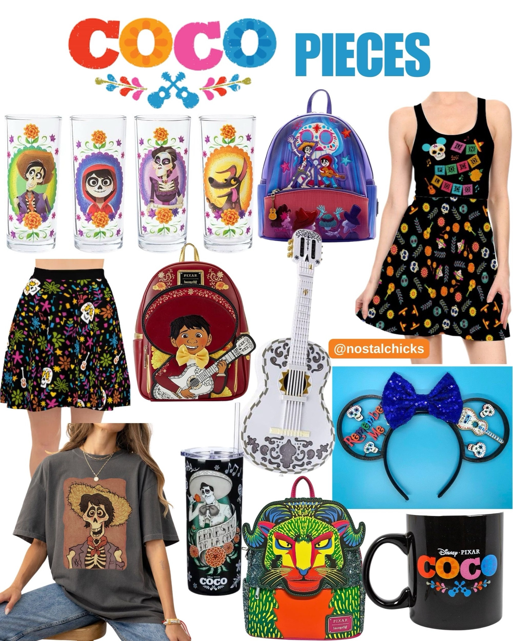 Coco inspired pieces 
#coco #disneystyle